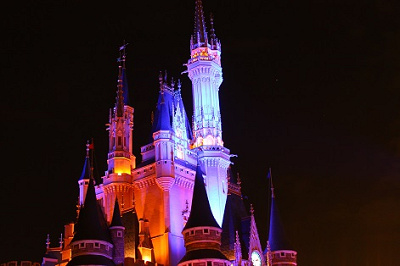 ディズニーランドの夜景が美しいアトラクション画像と撮影法 ディズニーランドの夜景が美しいアトラクション画像と撮影法