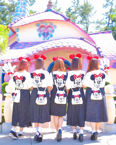 ディズニーカチューシャコーデ ミニーマウスのカチューシャを使ったコーディネート特集