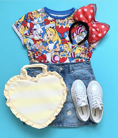22 おすすめディズニーtシャツコーデ選 22 おすすめディズニーtシャツコーデ選