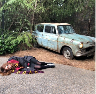 Usj ハリーポッター風写真の撮り方 ハリポタエリアでおすすめの撮影場所 ポーズ 服装など