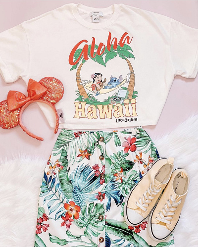 22 おすすめディズニーtシャツコーデ選
