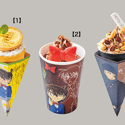 2020年の名探偵コナン　フード（クレープ／ホットチョコレート）