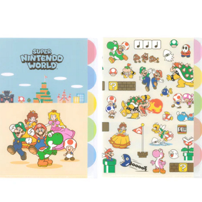 5ポケットA4クリアファイルセット