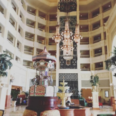 おとぎ話に登場しそうなロビー