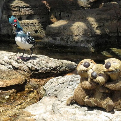 映画『ファインディング・ドリー』の仲間たちがたくさん遊びに来ていますよ♡