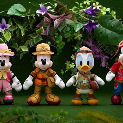 ショーのステージ衣装を着たぬいば登場☆