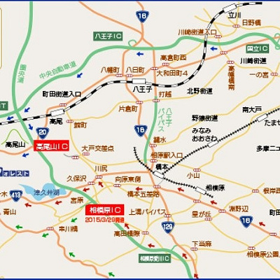 車でのアクセスマップ