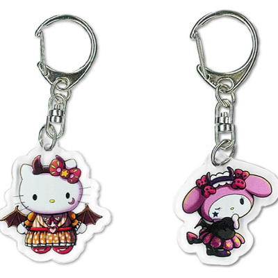アクリルキーホルダー（ハローキティ＆マイメロディ）