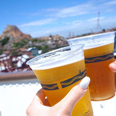 アルコールはディズニーシーでのお楽しみの一つ！