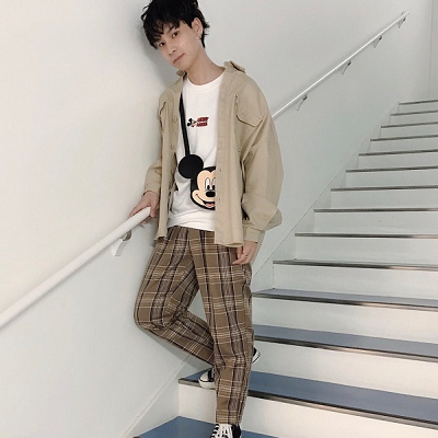 カップルコーデにも！カジュアルなディズニーコーデ