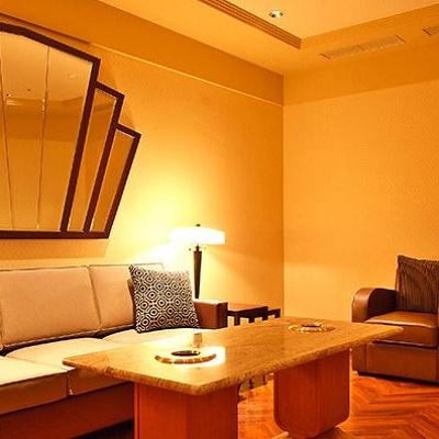 アンバサダーホテルの喫煙室