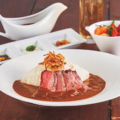 アンガス・エイジングステーキ カレー