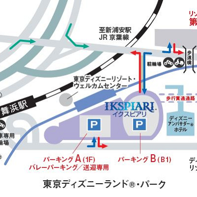 アネックス・パーキングの地図