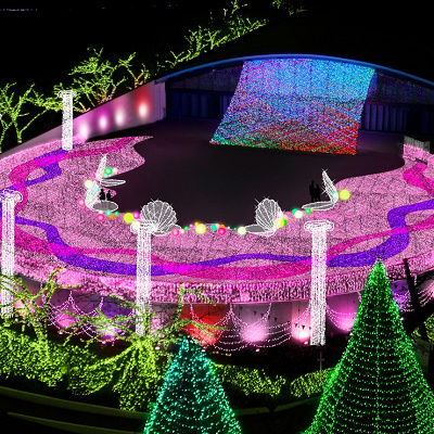 アフロディーテの宮廷／よみうりランドのイルミネーション