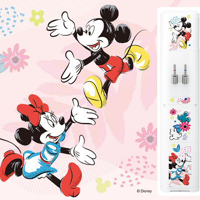 アクアクララ「ディズニー/ピクサーデザイン サーバー」：「ミッキー＆ミニー」デザイン