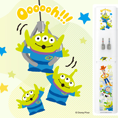 アクアクララ「ディズニー/ピクサーデザイン サーバー」：「トイ・ストーリー」デザイン