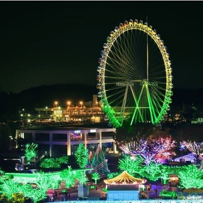 グリーンジュエルが美しいエリア