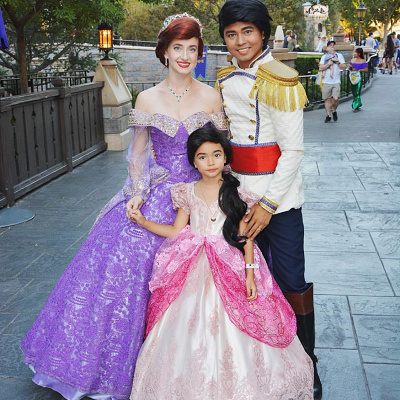 アリエル、エリック王子、メロディー