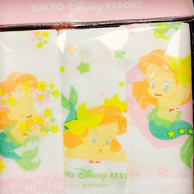 アリエルのガーゼハンカチ