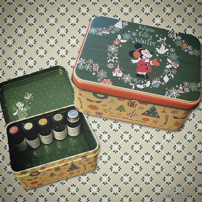 ディズニーお菓子缶活用法③：アロマオイル入れ