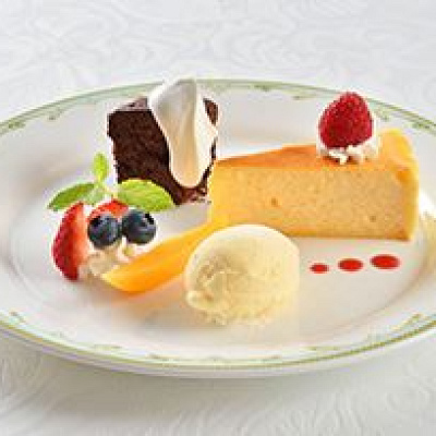 デザートの盛り合わせ