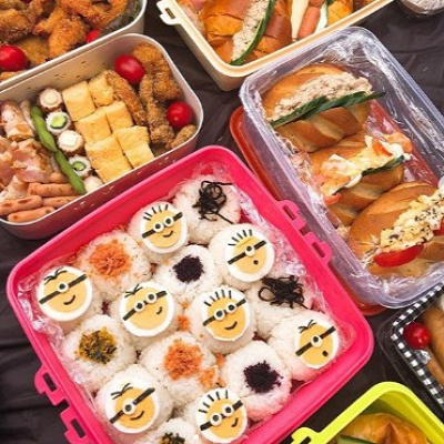 運動会ミニオン弁当