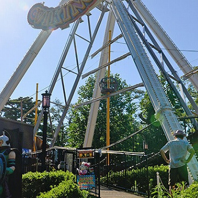 西武園ゆうえんちのアトラクション「バイキング」