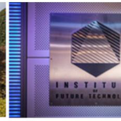 USJにあったバックトゥザフューチャーの様子