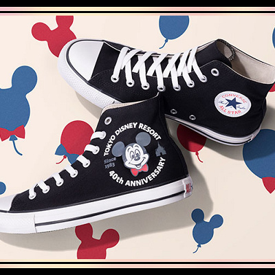 ディズニー40周年コンバースコラボグッズ