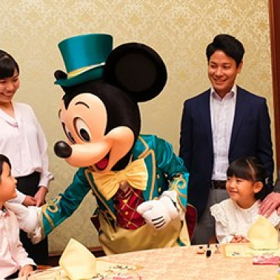 ディズニーの仲間がお祝いにくる宴会プラン