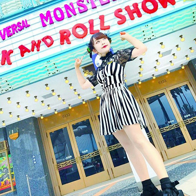 ビートルジュースコーデ