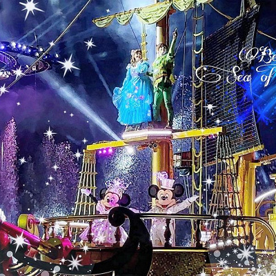 ハーバーサイドテラスから鑑賞したビリーヴ（写真提供：lovedisneydrさん）