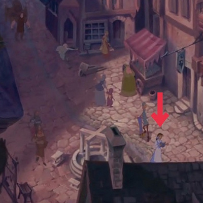 『ノートルダムの鐘』にカメオ出演するベル