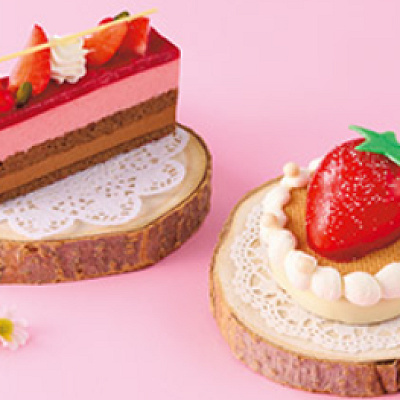 ベリーベリー・ショコラ／ストロベリームース＆パウンドケーキ