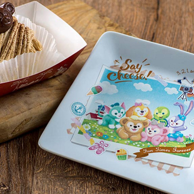 紅茶のモンブラン、スーベニアプレート付き