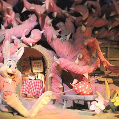 アトラクション「スプラッシュ・マウンテン」のブレア・ラビット