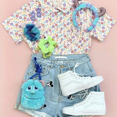 ブラウスコーデ