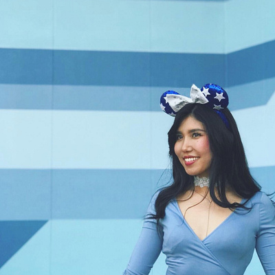 Blue Stripe Wall