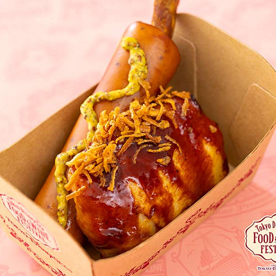 骨付きソーセージとチキンのBBQソース