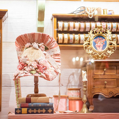 ガストンガールズをイメージしたボンネットハット