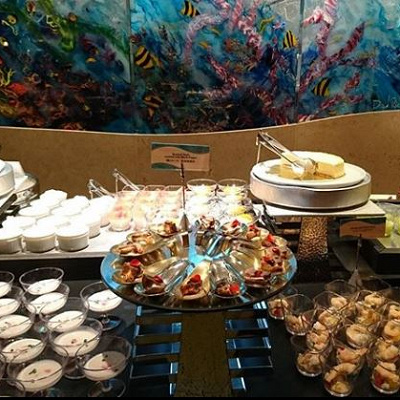 オチェーアノのブッフェ