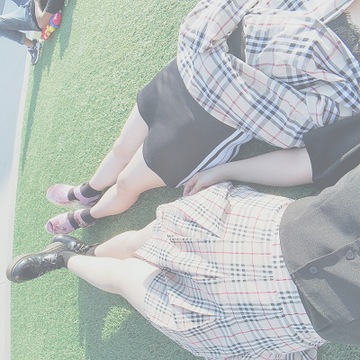 バーバリーチェックコーデ