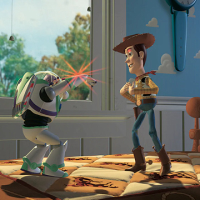 バズ・ライトイヤーの名言④：I'm Buzz Lightyear,come in peace.