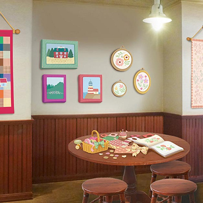 ケープコッドのデコレーション