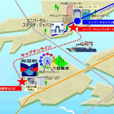 キャプテンラインの航路