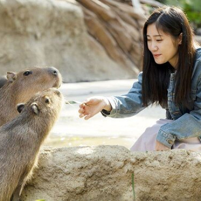 カピバラふれあい