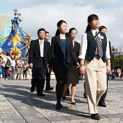 東京ディズニーシーで研修中のキャストさんたち