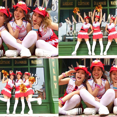 チアガールコスプレ