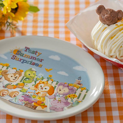 チーズクリームのモンブラン