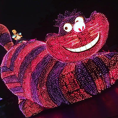 チェシャ猫のフロート